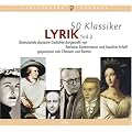 50 Klassiker Lyrik 2. Bedeutende deutsche Gedichte. 3 CDs