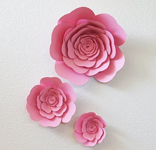 Large Paper Flowers, Children's Room Decor, Living Room Decor, Wall Decor, Baby Nursery Decor, Photo Prop, Wedding Decor, Giant Paper Flowers,RS1152