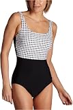 Reebok Women's Be Bright Dot Tank Suit