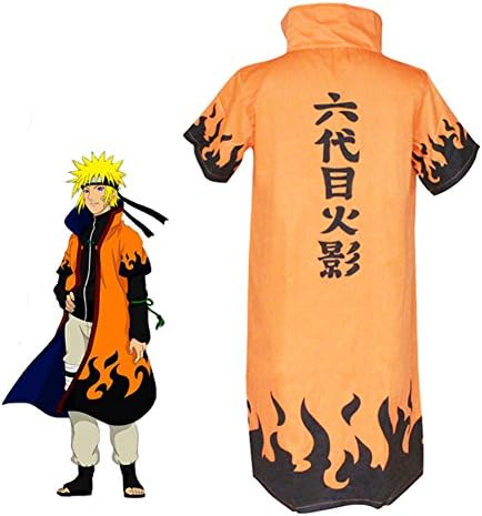 DarkElf Naruto Uzumaki 4th 6th 7th Hokage Cosplay Costume Halloween Clothing