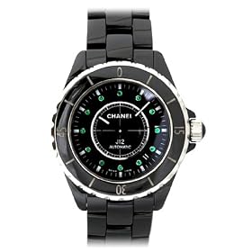 Chanel J12 Black Emeralds Unisex Watch H2131 by Chanel