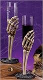 Skeleton Hand Flute Glass (Purple)
