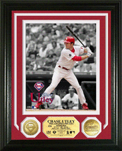 Buy Chase Utley Framed 8 x 10 Photograph and Medallion Set from The Highland Mint by The Highland Mint