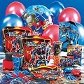 Party Supplies - Transformers Party Supplies - Deluxe Pack