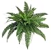 38 Leaves Boston Fern Life-like Silk Bush Plant Artificial 38t