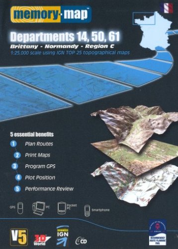 Memory Map Brittany Normandy Region C (PC)