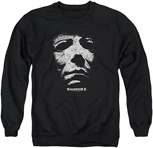Halloween II Horror Slasher Movie Series Mask Adult Crewneck Sweatshirt
