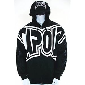 Buy Tapout Big Bang Zip Up Black Hoodie Sweatshirt by Tapout