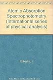 Atomic absorption spectrophotometry