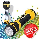 Produkt-Bild: Stablampe, Arbeitsleuchte, Taschenlampe 36 LED, 3,6 Watt - POW LI425