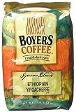 Boyer's Coffee Ethiopian Yirgacheffe, 16-Ounce Bags (Pack of 2)