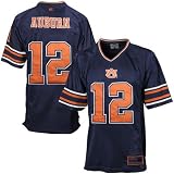 Auburn Tigers #12 Navy Blue Prime Time Football Jersey