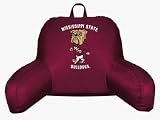 Mississippi State Bulldogs Coordinating NCAA Bedrest Pillow from Kentex