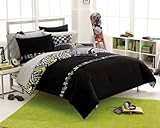Quiksilver Pulse Comforter Set and Toss Pillows