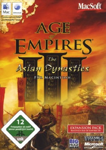 Childrens Toyshop  Video-Spiele : Age of Empires III - The Asian Dynasties (MAC)