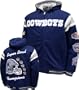 Dallas Cowboys Commemorative 5X Super Bowl Champs Fleece Hooded Jacket