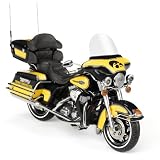 Highway 61 University of Iowa Hawkeyes Football Harley-Davidson Ultra Classic Electra Glide Diecast Motorcycle 1:12