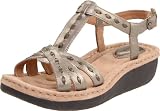 Clarks Womens Artisan by Latin Vine Wedge Sandal Sandal