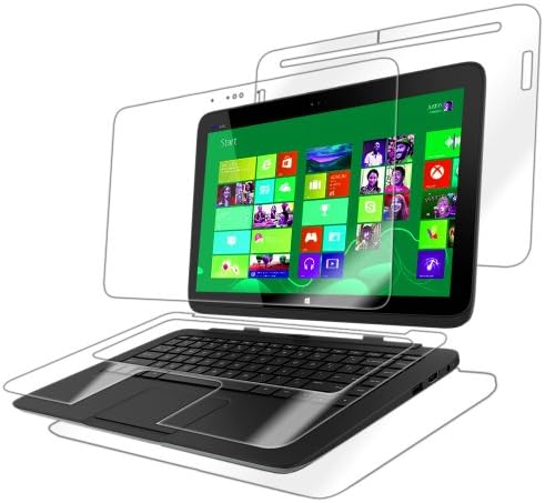 IQ Shield LIQuidSkin - HP Split 13 x2 Screen Protector + Full Body (Front and Back) with Lifetime Replacement Warranty - High Definition (HD) Ultra Clear Smart Film - Premium Protective Screen Guard - Extremely Smooth / Self-Healing / Bubble-Free Shield - Kit comes in Frustration-Free Retail Packaging (Model(s): 13t-m100 Tablet / Keyboard)