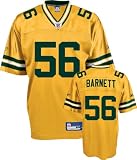 Nick Barnett Green Bay Packers Gold NFL Replica Jersey