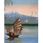 Alan Fairbrass Oriental Junk Art Print Poster - 13x19