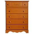 Kids Room Essentials 5-Drawer Chest- Medium Cherry