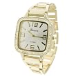 Geneva Womens Platinum Accented Watch