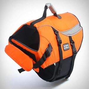 Kyjen Outward Hound Pet Saver Life Jacket, Large, Orange by Kyjen