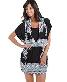 XOXO Dress, Printed V-Neck Mini