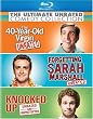 Ultimate Unrated Comedy Collection (Forgetting Sarah Marshall / Knocked Up / The 40-Year-Old Virgin) [Blu-ray]