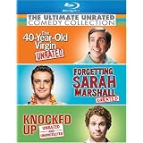 Ultimate Unrated Comedy Collection (Forgetting Sarah Marshall / Knocked Up / The 40-Year-Old Virgin) [Blu-ray]