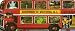 Post Card: SOUVENIR OF VICTORIA, B.C. CANADA (Bus, with views of Butchart Gardens)