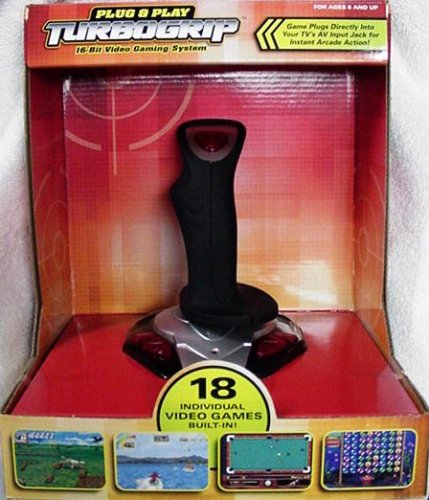 Childrens Toyshop  Toys : Excalibur Plug & Play TurboGrip 16-bit Gaming System
