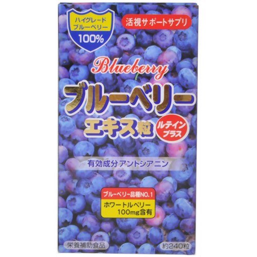 活視ブルーベリーエキス粒 240粒