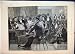 1887 Meeting Lyric Club Piano Music Singing Antique Art