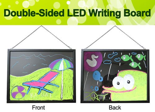 LED Flashing Board Portable Illuminated Signs LED Message Board - Advertising on Both Sides