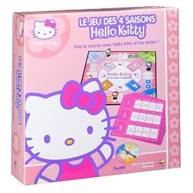 TF1 Games - jeu de soci�t� - Hello kitty - Le jeu des 4 saisons
