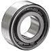 INA Cylindrical Roller Bearing, Single Row, Removable Outer Ring, Semi-Fixed, Flanged, Normal Clearance, Open End, Metric