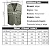 OlympinA Men's Travels Sports Jacket Coat Vest(US 2XL (Asia 5XL),Army Green)