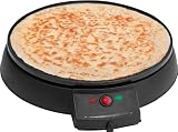 Crepe Maker (mit 900 Watt, Crepes Eisen 29 cm Platte, Backampel, Antihaftbeschichtet, Inklusive Teigverteiler) NEU + OVP