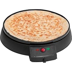 Crepe Maker (mit 900 Watt, Crepes Eisen 29 cm Platte, Backampel, Antihaftbeschichtet, Inklusive Teigverteiler) NEU + OVP