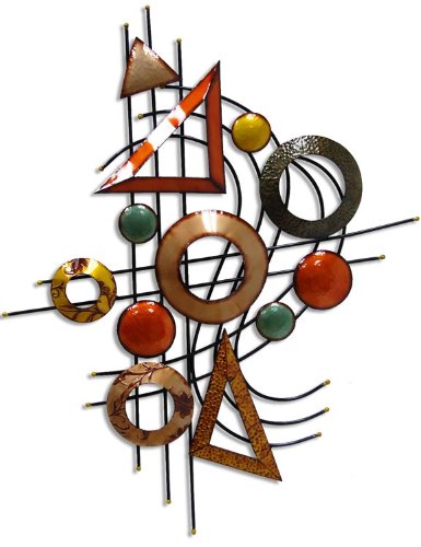 Abstract Iron Wall Decor by Style Craft