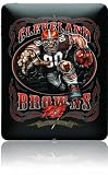 Skinit Protective Skin (Fits Latest Apple iPad); Illustrated Cleveland Brown Running Back