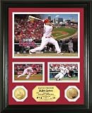 David Freese Framed St Louis Cardinals Gold Coin ''Showcase'' Photo Mint