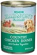 HARMONY FARMS Country Chicken Dinner with Garden Vegetables Food for Dogs, 12.5-Ounce Cans (Pack of 12)