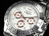 TECHNOS 腕時計 クロノグラフ メンズ TBM634SWの画像