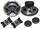 Power Acoustik KP-60C 200-Watt 6.5-Inch Component Speaker