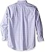 Eagle Men's Non Iron Flex Collar Regular Fit Check Button Down Collar Dress Shirt