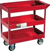 THREE TRAY ROLLING TOOL CART