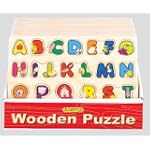 Educational Toys : Wooden Alphabet AB...